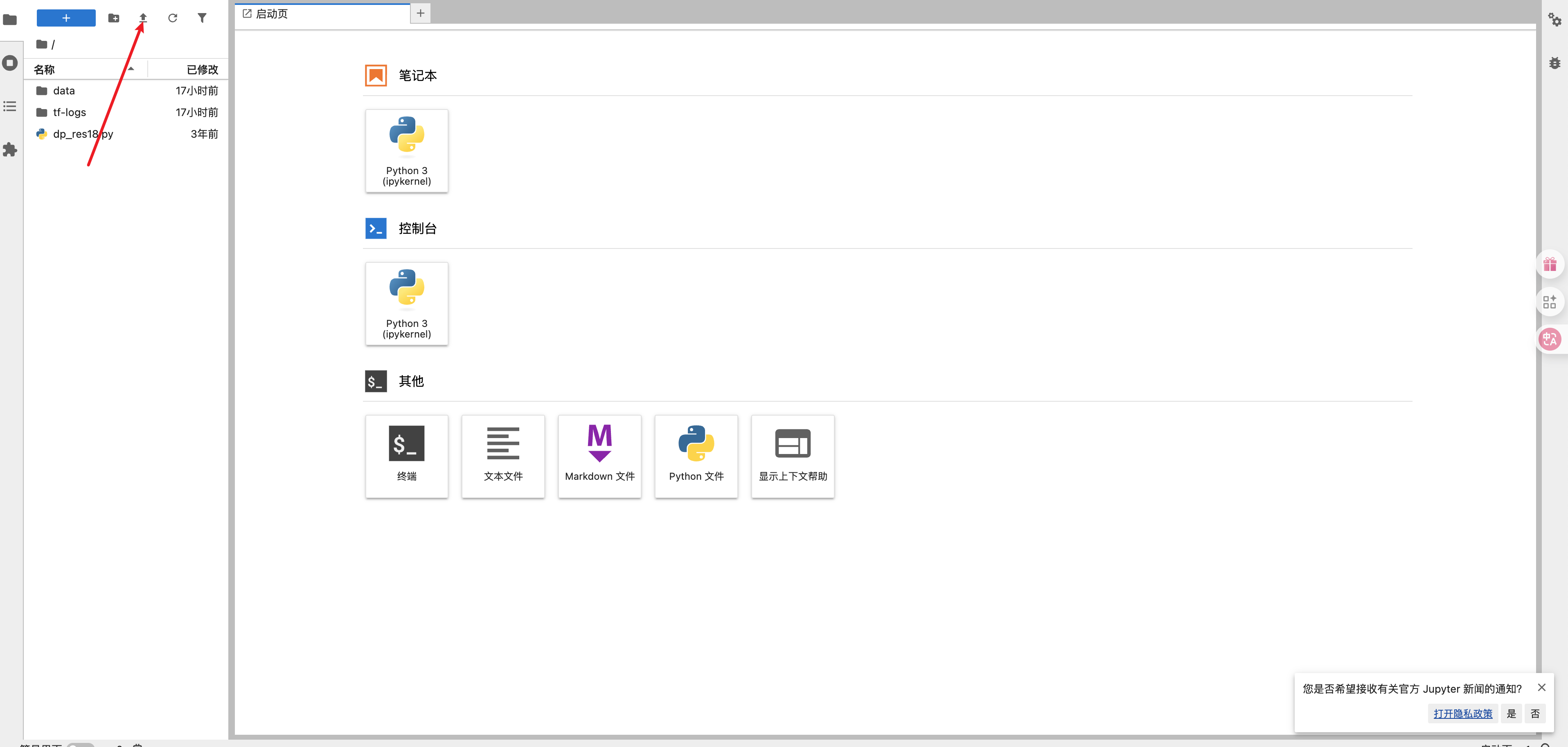 File Management Interface